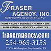 Fraser Agency Sideline AD Fraser Agency Sideline AD