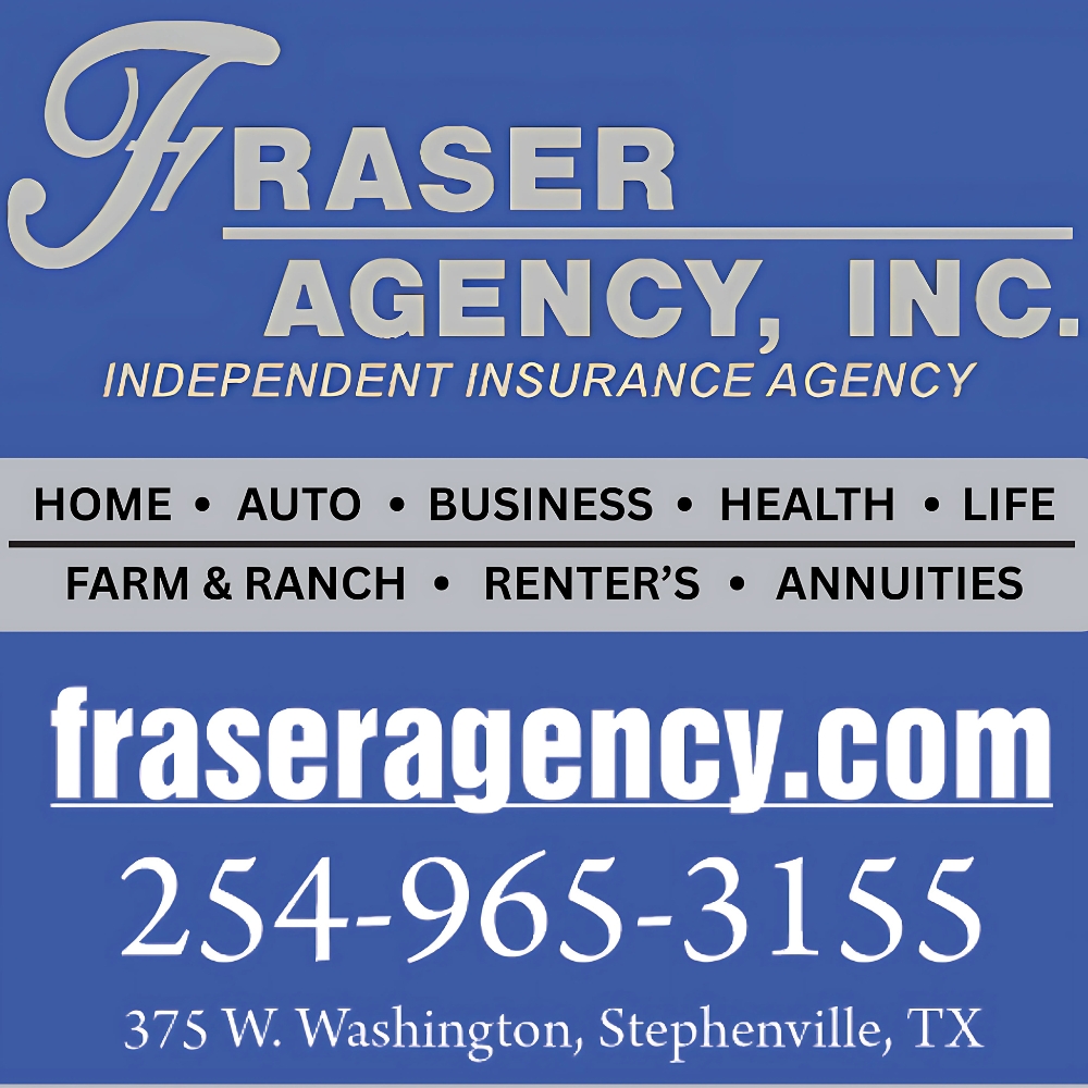 Fraser Agency Sideline AD